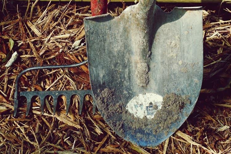 Gardeners need to be aware or buried electrical cable when digging and to use electrical equipment safely outdoors